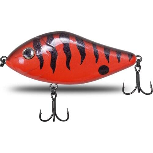 Slow sinking jerk bait fishing Lure 100mm 49g artificial CF LURE New HotTackle for pike Pesca Bass Musky jerk baits Qulity Hooks