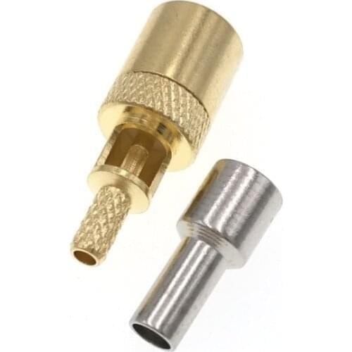 10pcs SMB Female Jack Crimp Window For RG174 RG316 RG179 Cable RF Connector 75ohm