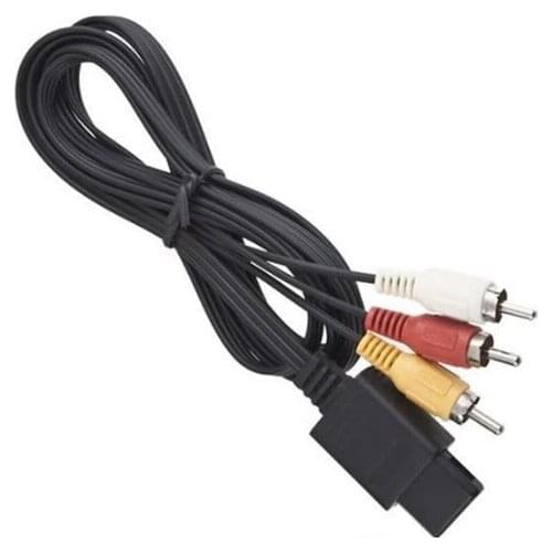 180cm AV TV RCA Video Cord Cable For Game cube/for SNES GameCube/for Nintendo for N64 64 Wholesale Store