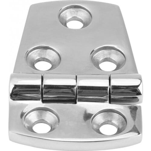 2.2*1.5in Cabin Door 316 Stainless Steel Hatch Flush Door Hinge Replacement for Marine Boat 57 * 38mm