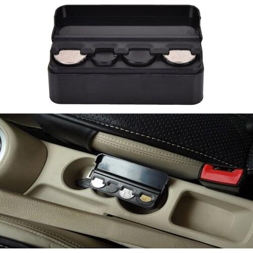 2 Color Auto Car Paste Type Content Box Glasses Organizer Storage Box Holder Car Compartment