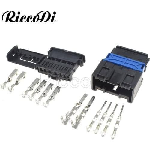 1-20Kit 6P 98825-1061 98821-1061 Automotive Rear Taillight Light Plug Connector Lamp Sockets For HDC6MX05F Peugeot 307 Citroen