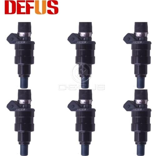 DEFUS 6PCS 0280150166 Tail Fuel Injector Bico Nozzle for Jaguar Nissan280 ZX ZXT XJ fuel injectors 028 015 0166 Injection New