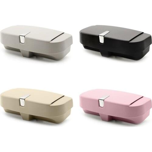Glasses Holder Car Sun Visor Glasses Case Organizer Glasses Storage Box Holder Visor Sunshade Car Holder For Glasses
