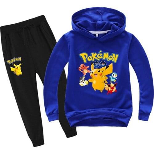 2-14Years Child Suit Cartoon Print Elves Clothing Set Boys Hoodies And Pants Set Toddler Girls Clothing Kids Tracksuit Sportsuit