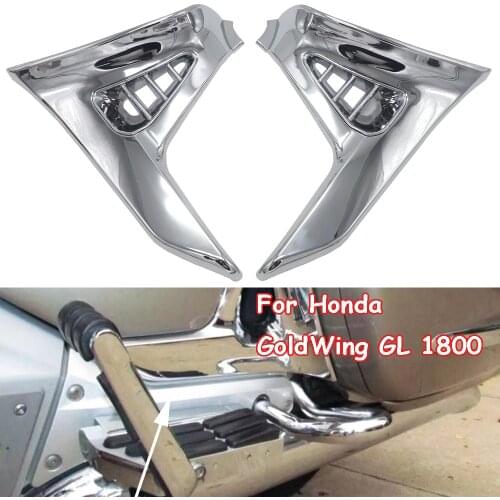For Honda GoldWing GL 1800 GL1800 Chrome Triangle Cover Motorcycle Chrome Left Right Parts Modified accessories