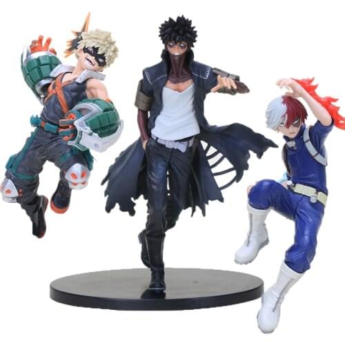 Anime My Hero Academia Midoriya Izuku Todoroki Shoto Figure Boku no Hero Academia Dabi PVC Action Figures Model Doll Toys
