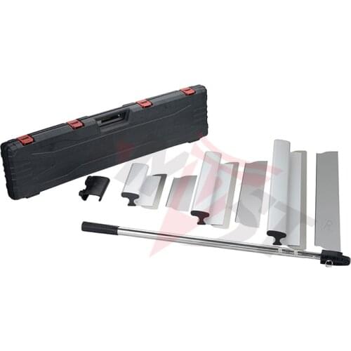 HYVST Plastering Spatulas Extruded Aluminum Stainless Steel Flex Finishing Skimming Blade Sets for Drywalls, Tape & Jointing