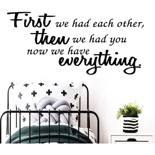 Colorful English Quotes Wall Sticker Pvc Wall Art Stickers Modern Fashion Wallsticker Nursery Kids Room Wall Decor Decal Mural