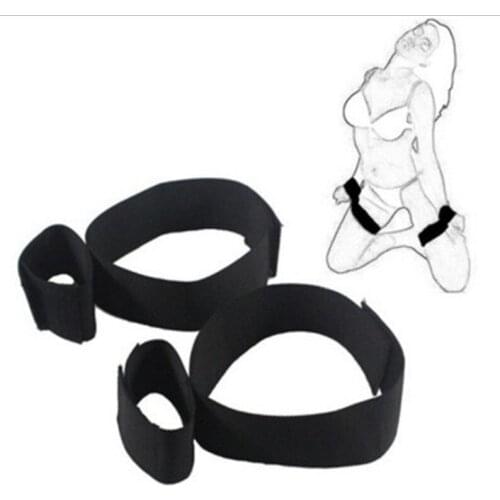 Sex Toys Adult Games BDSM Bondage Gear Handcuffs Thigh Restrictions Adjustable Sex Strap Leg Hand Cuffs Sexual Toys for Couples