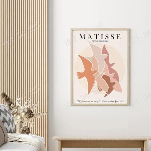 Matisse Print, Matisse Poster, Matisse Exhibition Poster, Matisse Art Print, Matisse Printable, Matisse Cut-Out, Henri Matisse