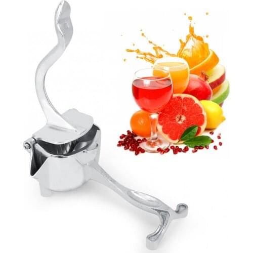 Portable Blender Fruit Squeezer Stainless Steel Manual Hand Press Juicer Squeezer Household Fruit Juicer Extractor