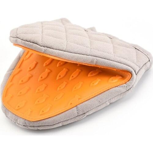 Hand Resistant Glove Clip Gloves Oven Mitts Kitchen Silicone 1PC Dish Holder Non-Slip Bowl Baking Utensils Anti-Scalding Pot