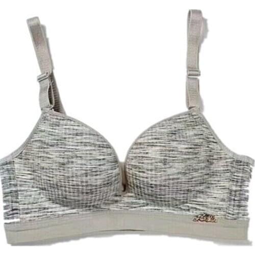 Gathered Breast Sexy Bra For Women Thincken Cup Seamless Push Up Bralette Intimates Female Lingerie Underwear Deep U Bust Undies