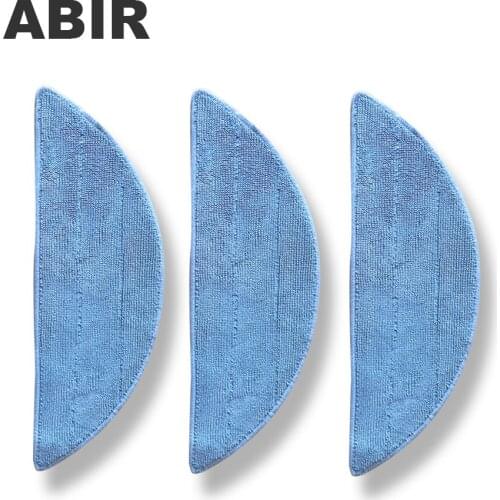 Mops for Auto Robot Vacuum Cleaner ABIR X5,X6,X8 , Including Mops 3pcs