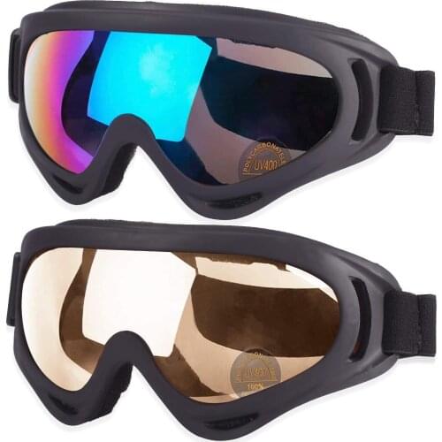 UV Protection Outdoor Sports Ski Glasses CS Army Tactical Military Goggles Snowmobile Bicycle Motorcycle Protective Glasses