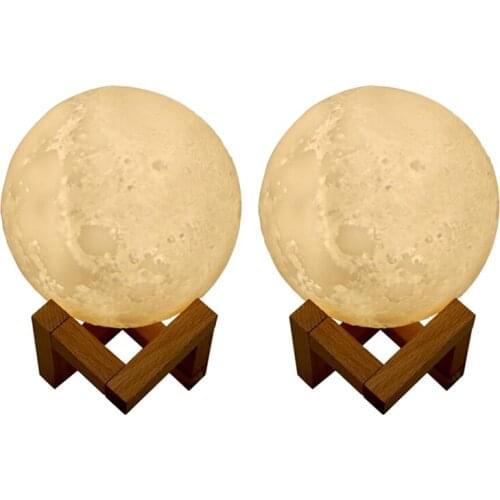 Ultrasonic 880Ml Air USB Full Moon Lamp Night Light Cool Mist Purifier