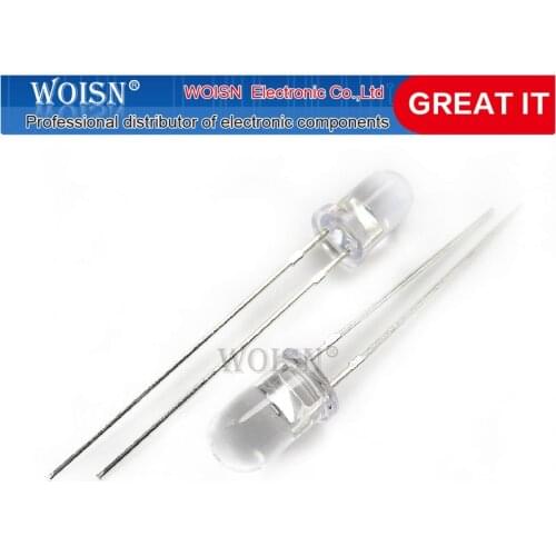 100PCS LED 3mm 940nm Infrared Emitting Round Tube Light diode new original In Stock