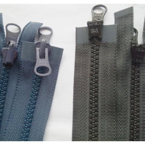 5# 80cm Long Ykk Zipper Dark Blue Double OPEN Two-Side FOR Coat Outerwear Jacket Sewing Accessories Wholesale