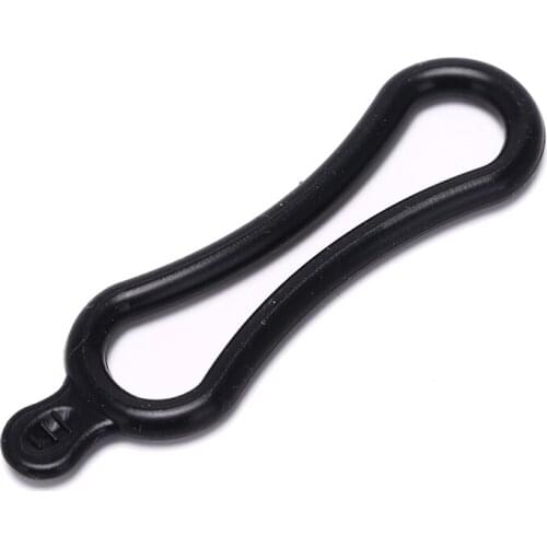 4PCS Bicycle Useful PVC Ring for T6 LED Headlight Bike Headlamp Hot Black Rubber Band