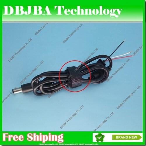5PCS DC 7.4 x 5.0 7.4*5.0mm For DELL For HP Power Supply Plug Connector With Cord / Cable Laptop Adapter Charger