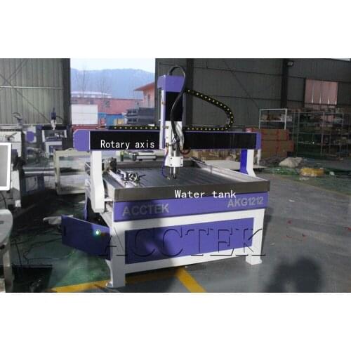 Acctek 1212 wood cnc cutting machine cnc milling tools Aluminum cutting , cnc granite