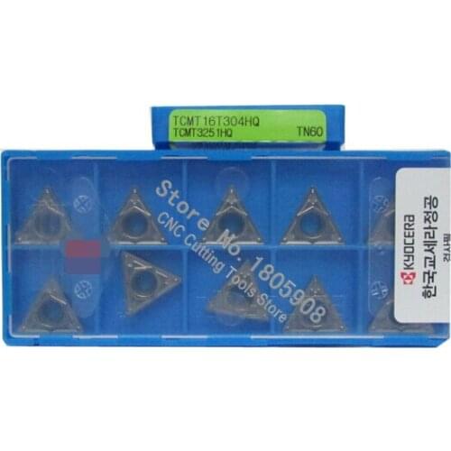 Free shopping! 10PCS TCMT16T304-HQ TN60 lathe cutting tools CNC blade alloy carbide cutting tool carbide inserts
