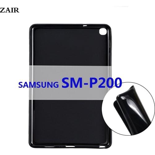 Case For Samsung Galaxy Tab A 8.0 2019 & S Pen SM-P200 P205 Bendable Soft Silicone TPU Protective Shell Shockproof Tablet Cover