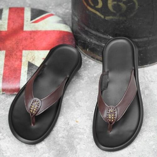 Flip designer beach big chancla genuine sandalsslippers bulk cuero teenslippers sandale flops heren slapi sandalia verano mens