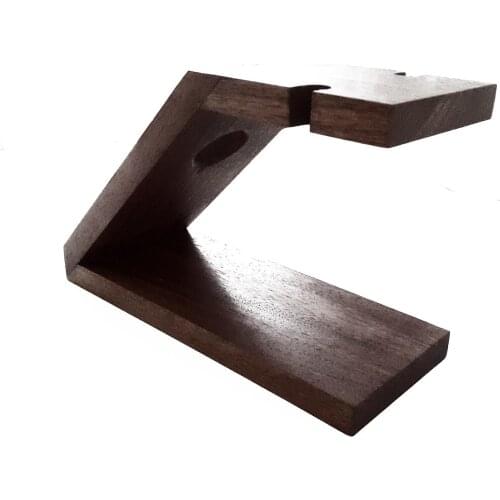 Woody Sharky Solid Wood Desktop Decorative Wine Rack and Glass Cup Stylish Presentations