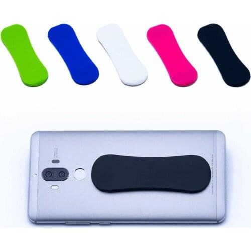 Phone Grip Portable Telescopic Finger Strap Bracket Universal Silicone Phone Finger Ring Holder Grip Stand for iphone huawei