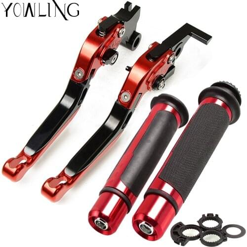 For SUZUKI HAYABUSA GSXR1300 1999 2000 2001 2002 2003 2004 2005 2006 2007 Brake Clutch Levers and Handlebar Hand Grips GSXR 1300