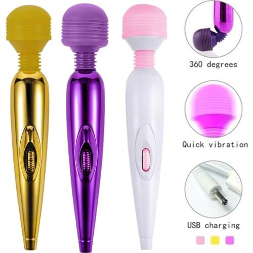 G Spot Dildo USB Charged Scrolling frequency Vibrator Silicone Waterproof Women Vagina Clitoris Massager Sex Toys Adult Products
