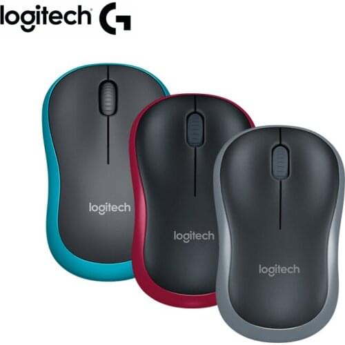 Logitech M186 Wireless Mouse Nano USB 2.4GHz 1K DPI Opitcal Mice for Laptop Desktop PC Gaming Office Home Using Gamer from M185