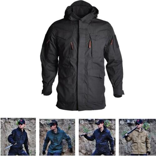 M65 Tactical Men Jacket US Army Military Army Combat Clothes Casual Hooded Windbreaker Winter Thermal Coat