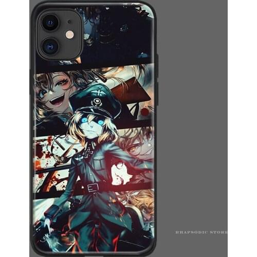 Tanya von Degurechaff Youjo Senki anime For iPhone 6 6s 7 8 Plus X XR XS 11 Pro Max soft silicone Phone case cover shell