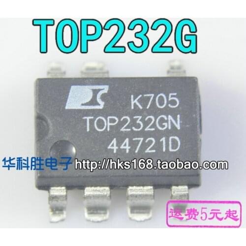 Original 5PCS / TOP232G TOP232GN SOP-7