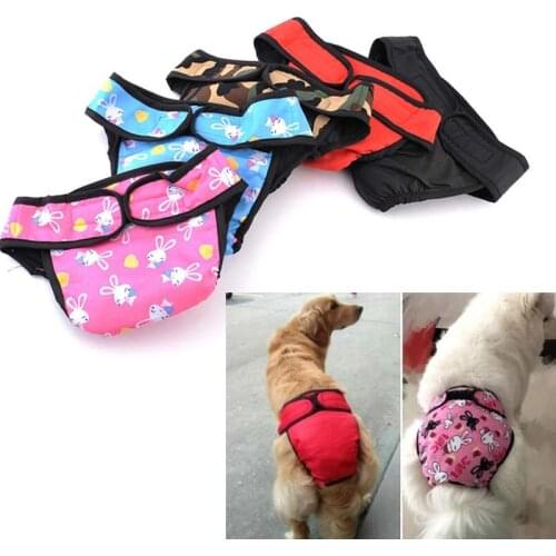 Diaper For Dogs Briefs Dog Diapers Panties Physiological Pants Shorts Underwear Female Male Durable Doggie Sanitary Wraps E