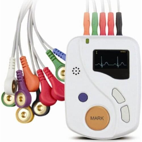 ECG Holter Systems Dynamic 12Lead 48Hours Recording Recorder & Analysis Software
