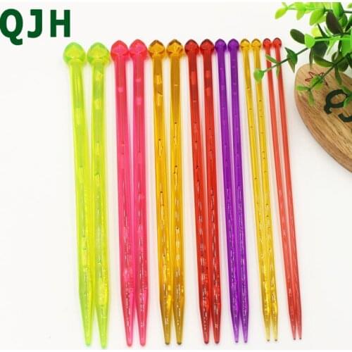 Прямые спицы для вязания QJH China At AliExpress