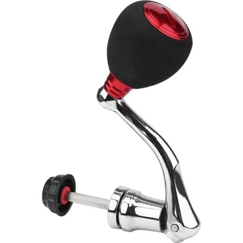 Reel Replacement Handle Reel Replacement Metal Power Handle Grip Part Metal Power Rocker Arm Grip for Fishing
