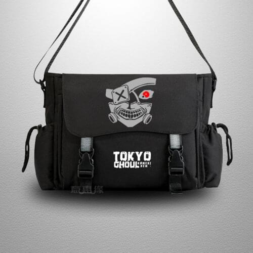 Tokyo Ghoul messenger bag Casual Anime Kaneki Ken cosplay teenagers student shoulder bag men
