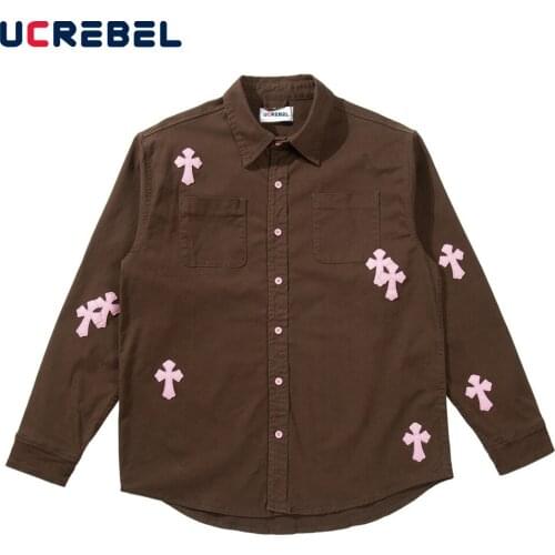 UCREBEL Men's Long Shirts
