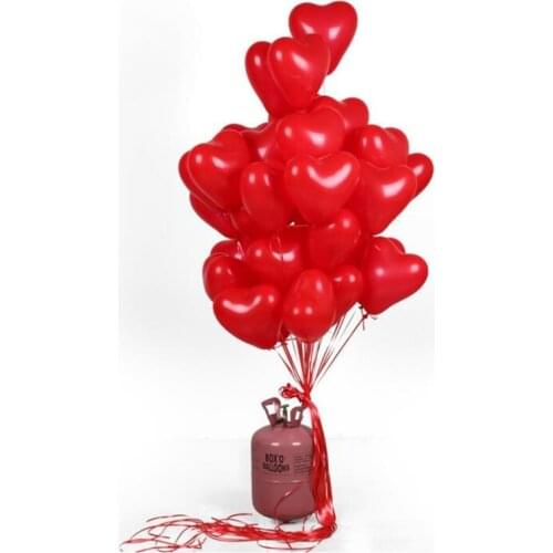100pcs 10inch Red Love Heart Latex Balloon Bride To Be Wedding Decoration Valentines Day Birthday Party Home Decor Helium Balon