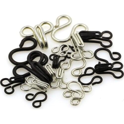 20pcs/lot combined copper buttons Metal hook buckle collar hook hidden button collar hook clasp buckle free shipping