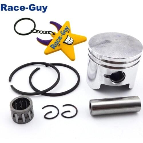 44mm Piston 12mm Pin For 2 Stroke 49cc Chinese Pocket Dirt Bike Mini Moto ATV Quad 4 Wheeler