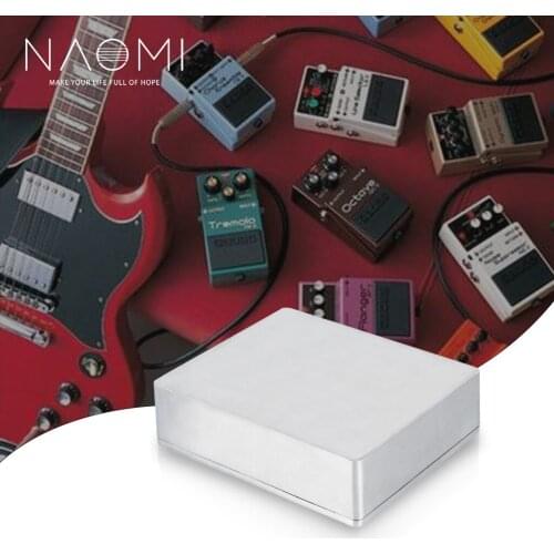 NAOMI Diecast Aluminum Enclosures Effects Pedal Enclosure For Guitar Effect Cases Holder 145.2*121.2*40mm Size