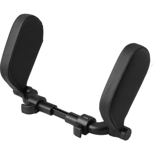 Car Side Headrest Pillow Head Neck Support Detachable 180 Degree Adjustable Travel Sleeping Suitable for Kids Adults