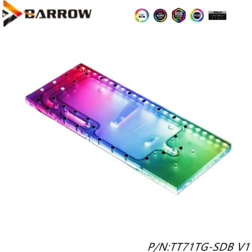 Barrow LRC 2.0 Waterway Plate For Tt View 71 TG/TG For Intel CPU Water Block & Single GPU Building TT71TG-SDB V1