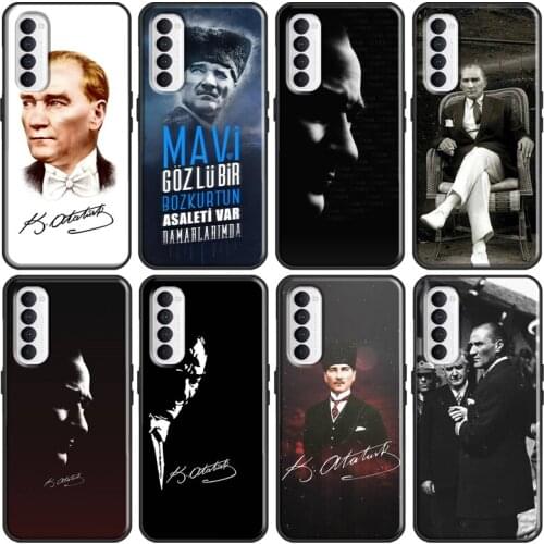 Mustafa Kemal Ataturk Case For Realme GT Neo C3 C11 C15 6 7 8 Q3 Pro Cover For OnePlus 9R 7 8 9 Pro 7T 8T Nord